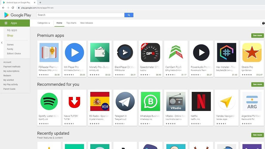 what to download from google play store